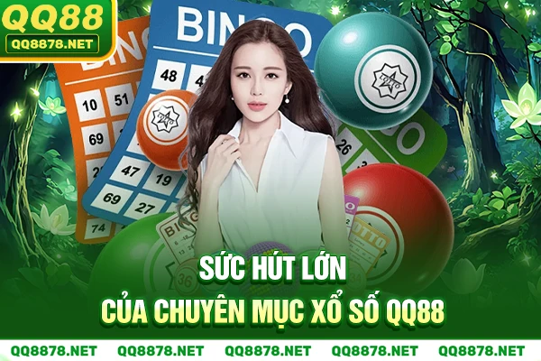 Sức hút lớn của chuyên mục Xổ Số QQ88